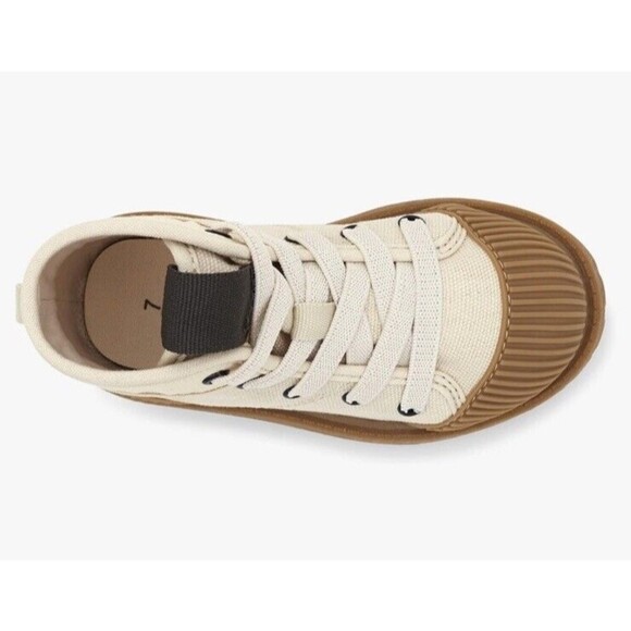 Carters Boys Kids Boot Size 7 Cisco Fashion Ivory - Picture 5 of 12